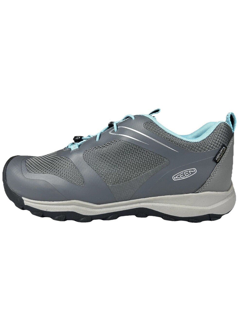 Keen Wanduro Low Hiking Shoes Youth Size 7 Steel Gray Ipanema Waterproof Sneaker